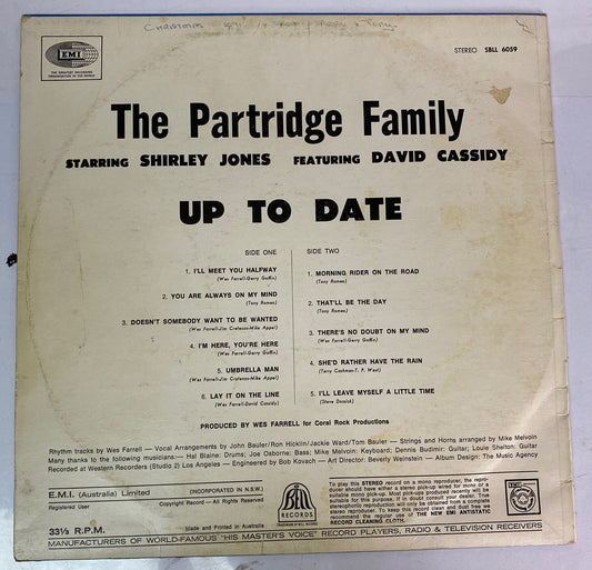 The Partridge Family Up To Date Vintage Vinyl Record In Good Condition 3011