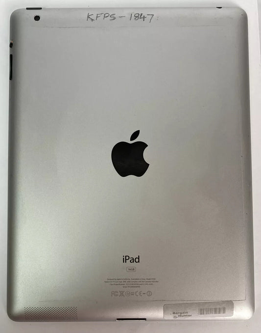 Apple iPad 2 16GB Wi-Fi 9.7" Black A1395 For Parts Not Working