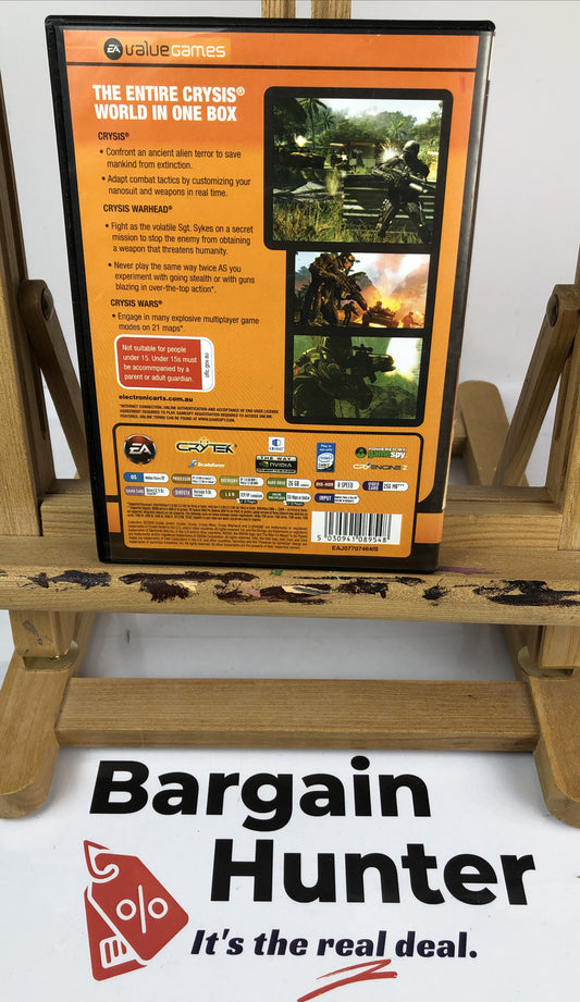 Crysis Maximum Edition PC complete Crysis + Crysis Warhead + Crysis Wars 2627