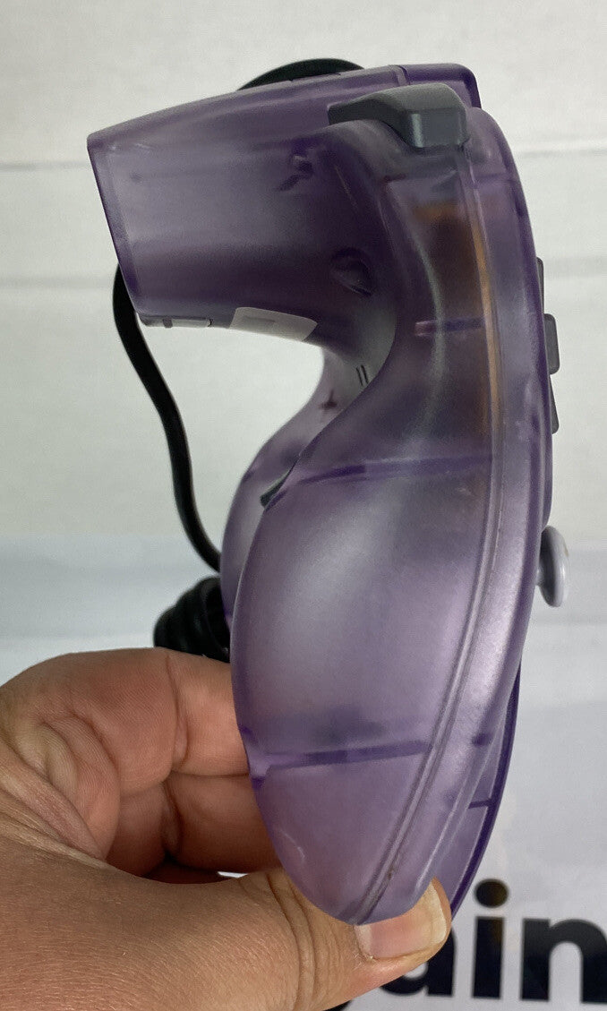 Genuine Nintendo N64 Clear Purple Controller In Good Condition 2522