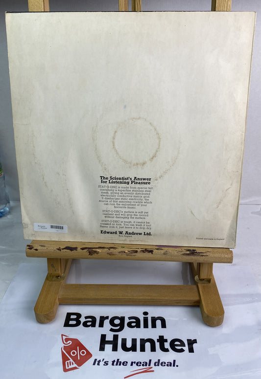 STAT-O-DISC Minimises Static Interference 12" Vinyl Record Player AntiStatic Mat