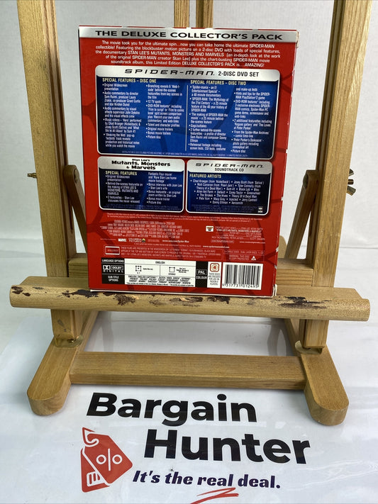 Spider Man The Deluxe Collectors Pack DVD In Good Condition 2681