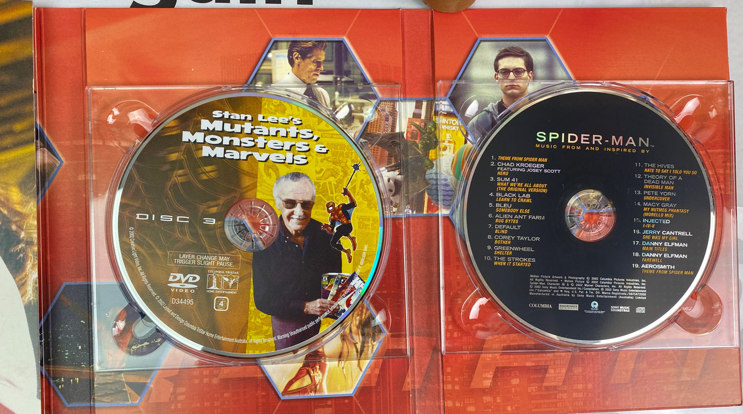 Spider Man The Deluxe Collectors Pack DVD In Good Condition 2681