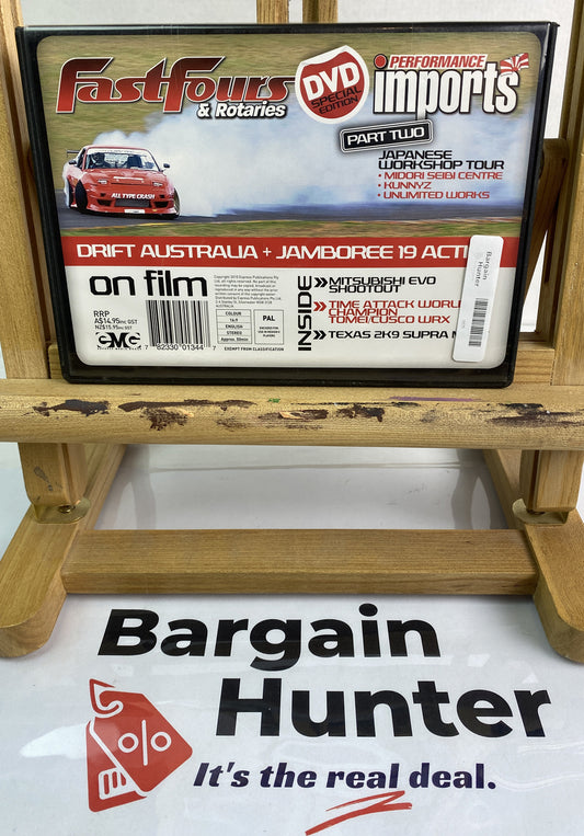 2873 Fast Fours & Rotaries Performance Imports Drift Australia + Jamboree 19 DVD