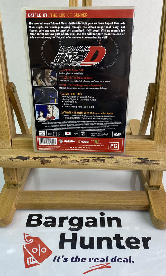 Initial D Battle :07 DVD In Good Condition 2843