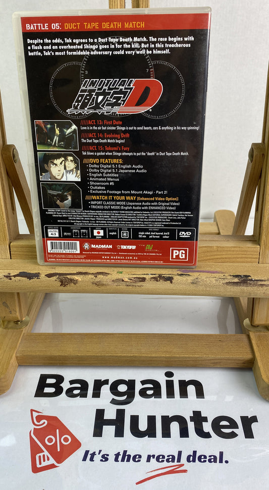 Initial D Battle :05 DVD In Good Condition 2890