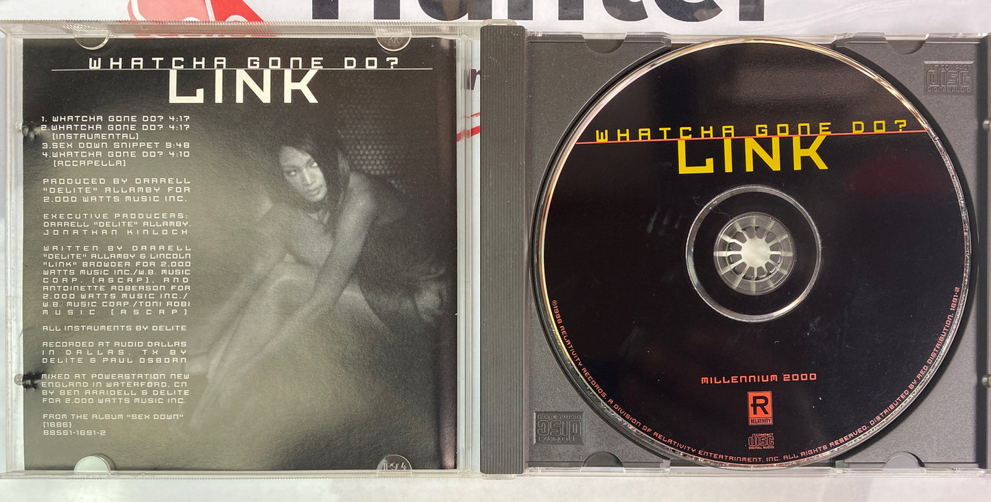 Link Whatcha Done Do ? Music CD In Ok Condition 2741