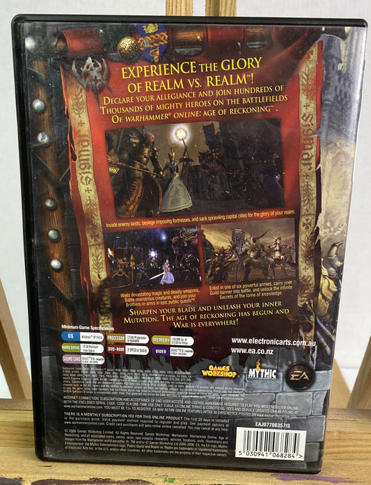 Warhammer Online Age Of Reckoning PC Complete In Good Condition 1005