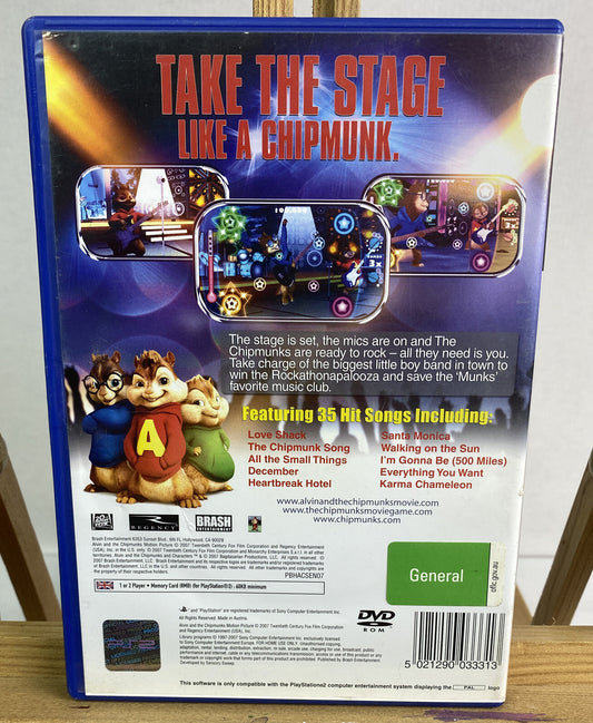 Alvin And The Chip Munks PAL Playstation 2/PS2 InComplete Game 1006