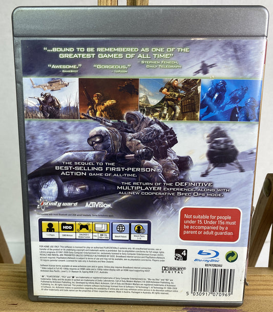 Call Of Duty Modern Warfare 2 Japan Release Playstation 3/PS3 Complete 1047