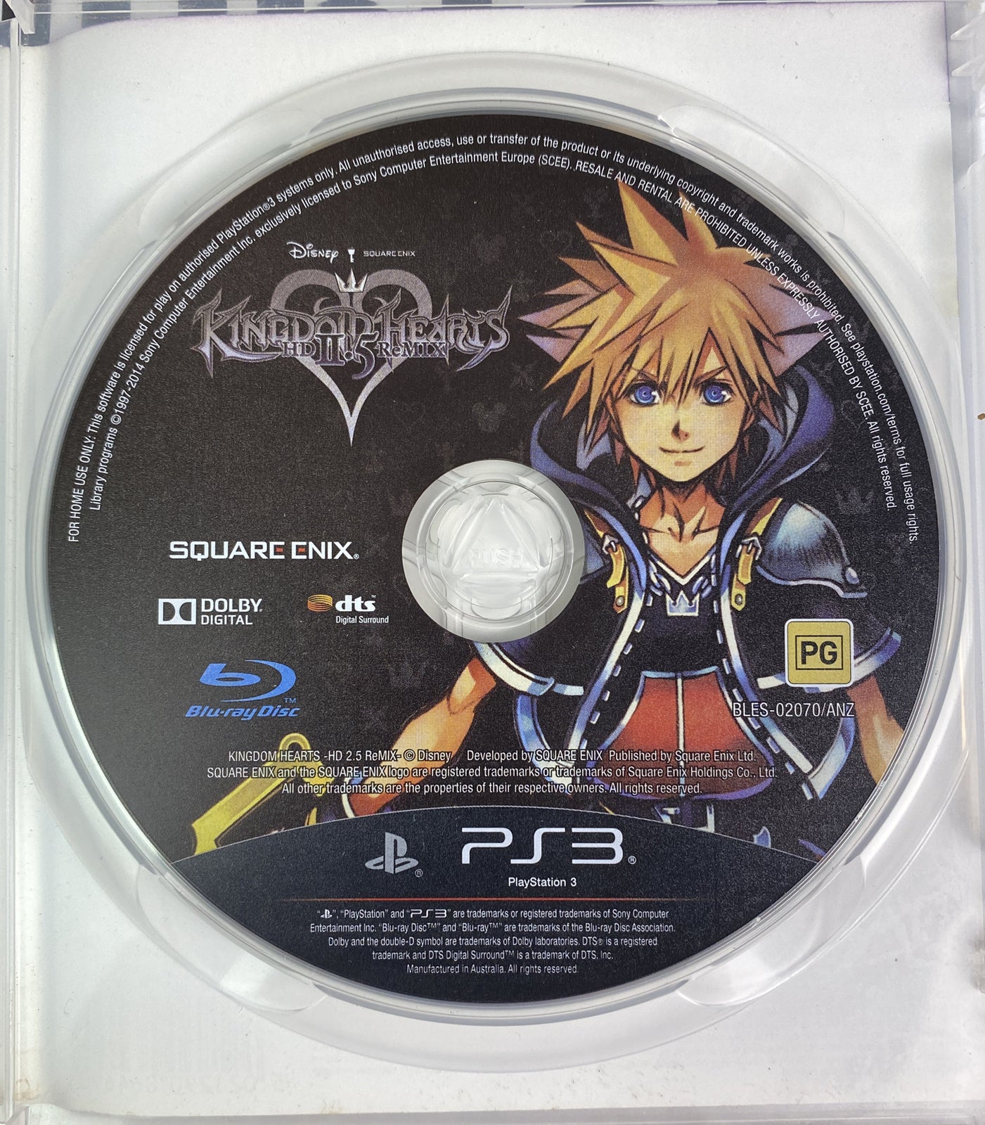 Kingdom Hearts HD 2.5 ReMIX PAL Playstation 3/PS3 InComplete 963