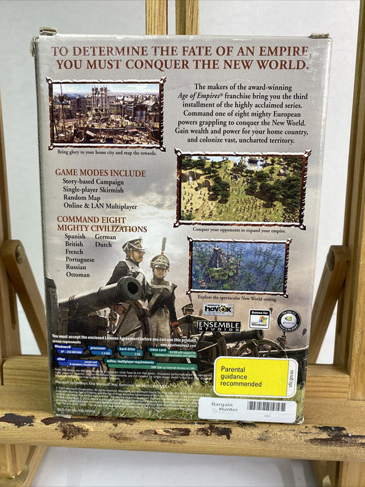 Age Of Empires 3 PC Incomplete Missing Game Disc One 1031