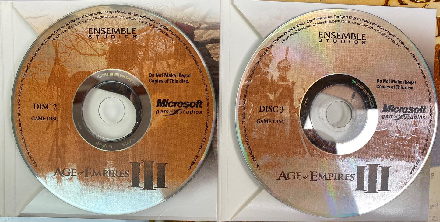 Age Of Empires 3 PC Incomplete Missing Game Disc One 1031