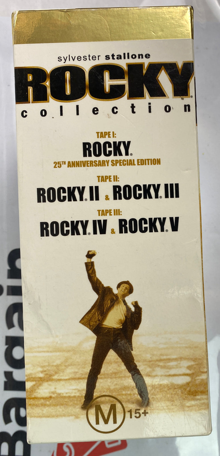 Sylvester Stallone Rocky Collection In OK Condition Film VHS Tape 1016