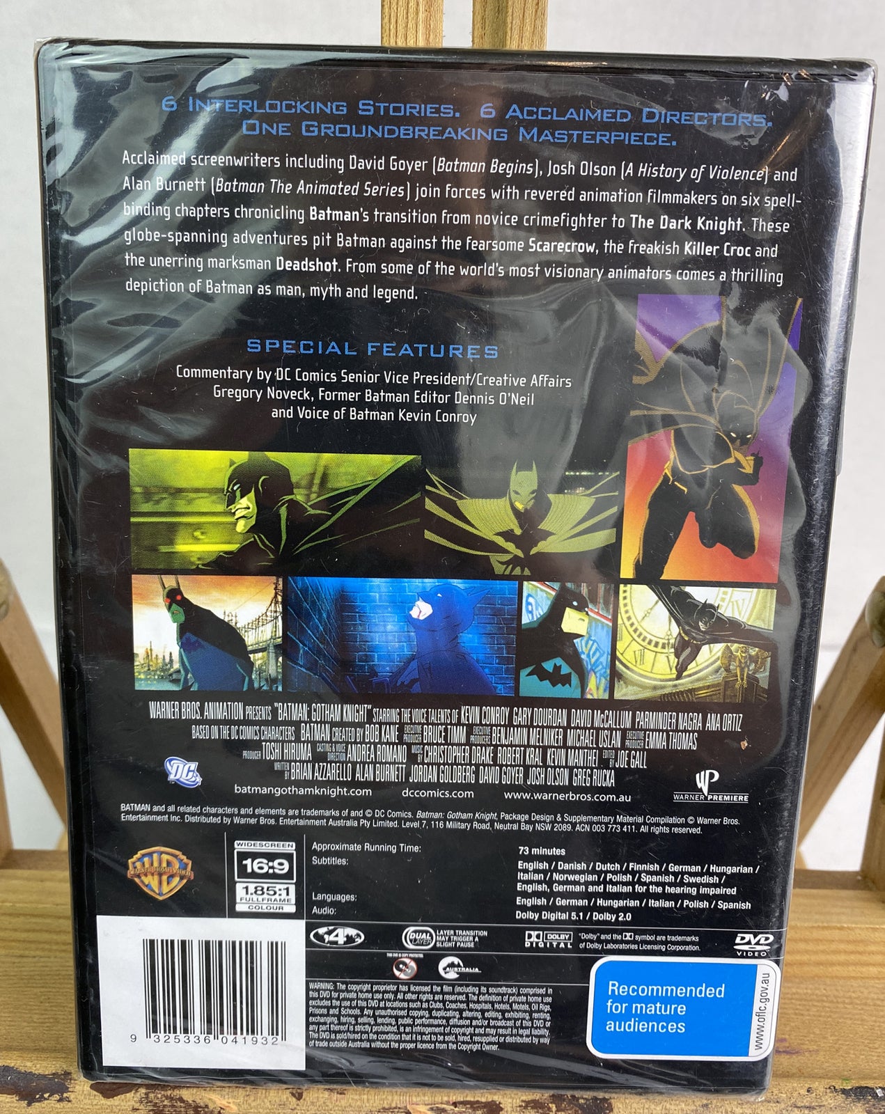 DC Universe Batman Gotham Knight New Factory Dvd Sealed 3233