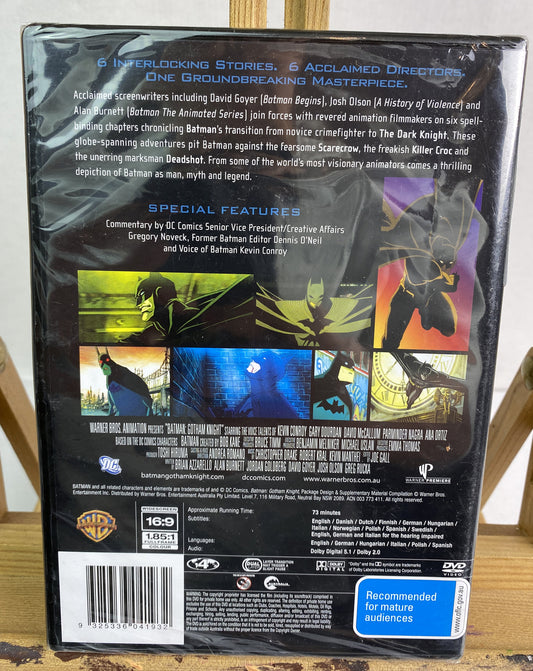 DC Universe Batman Gotham Knight New Factory Dvd Sealed 3233
