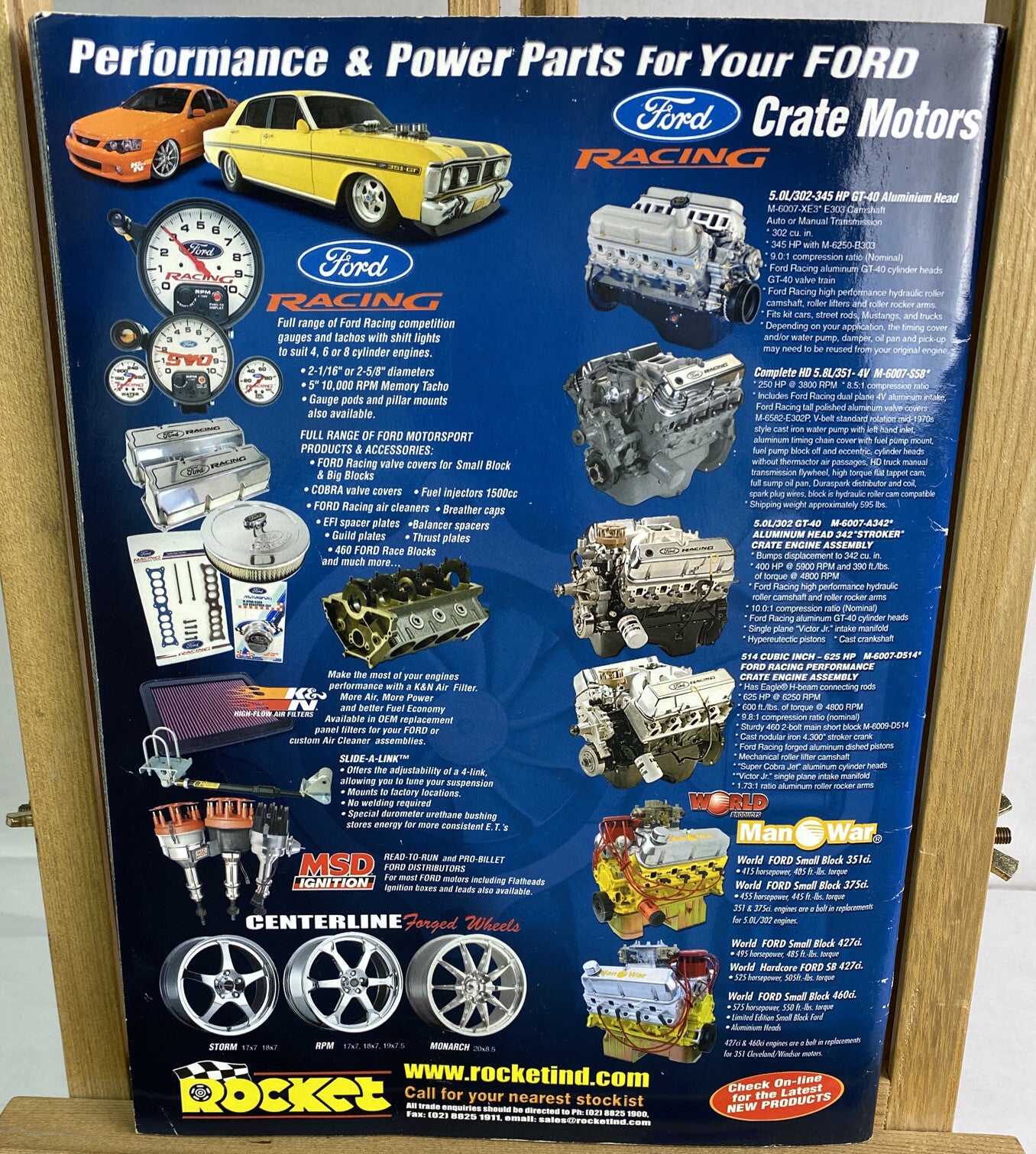Street Fords Australia Presents Power Special Magazine In Good Condition
