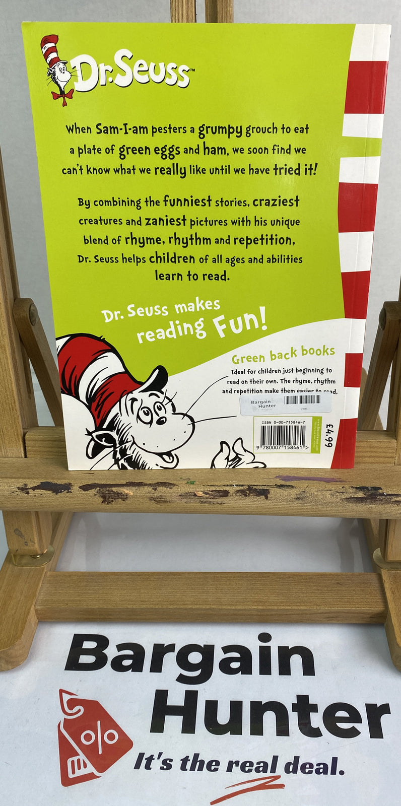 Green Eggs And Ham Author Dr. Seuss 100th Edition In Good Condition