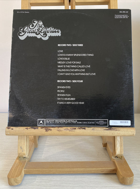 The Great Liberace Vintage Vinyl Record 3378