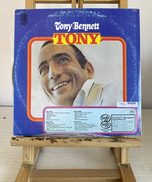 Tony Bennett - Tony Vintage Vinyl Record In Ok Condition 3422
