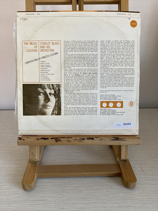 The Music Of Lecuona Vintage Vinyl Record In Good Condition 3375