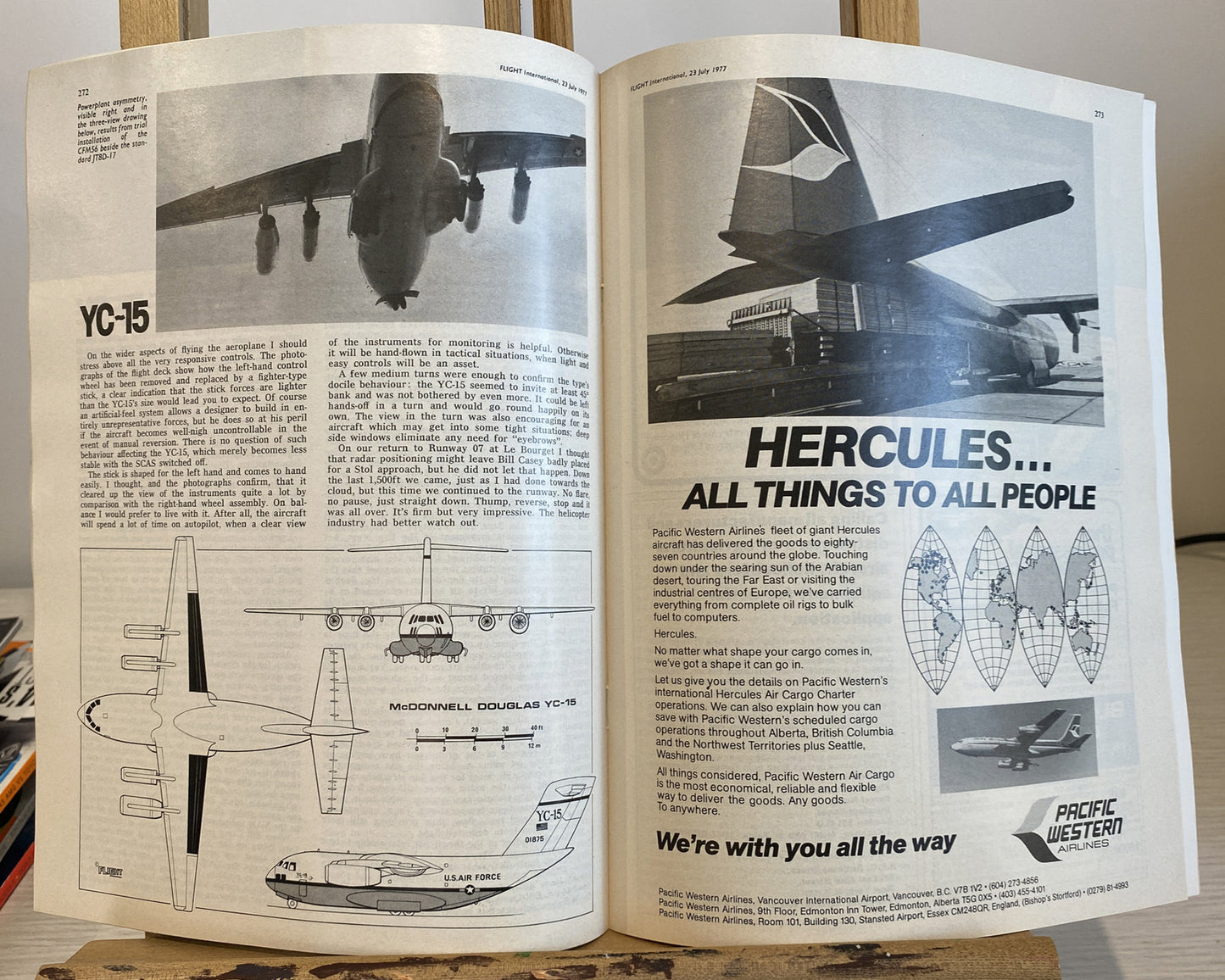 Flight International July 1977 Magazine In Good Condition