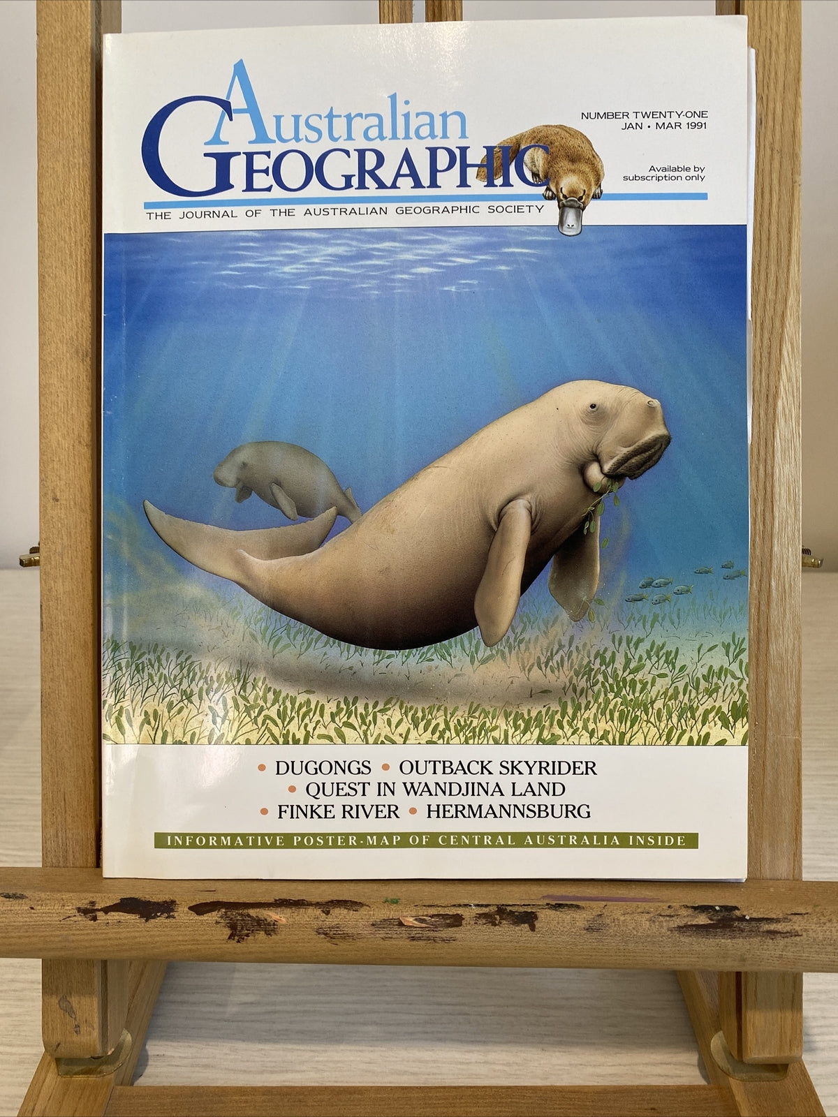 Australian Geographic January - March 1991 Magazine In Good Condition