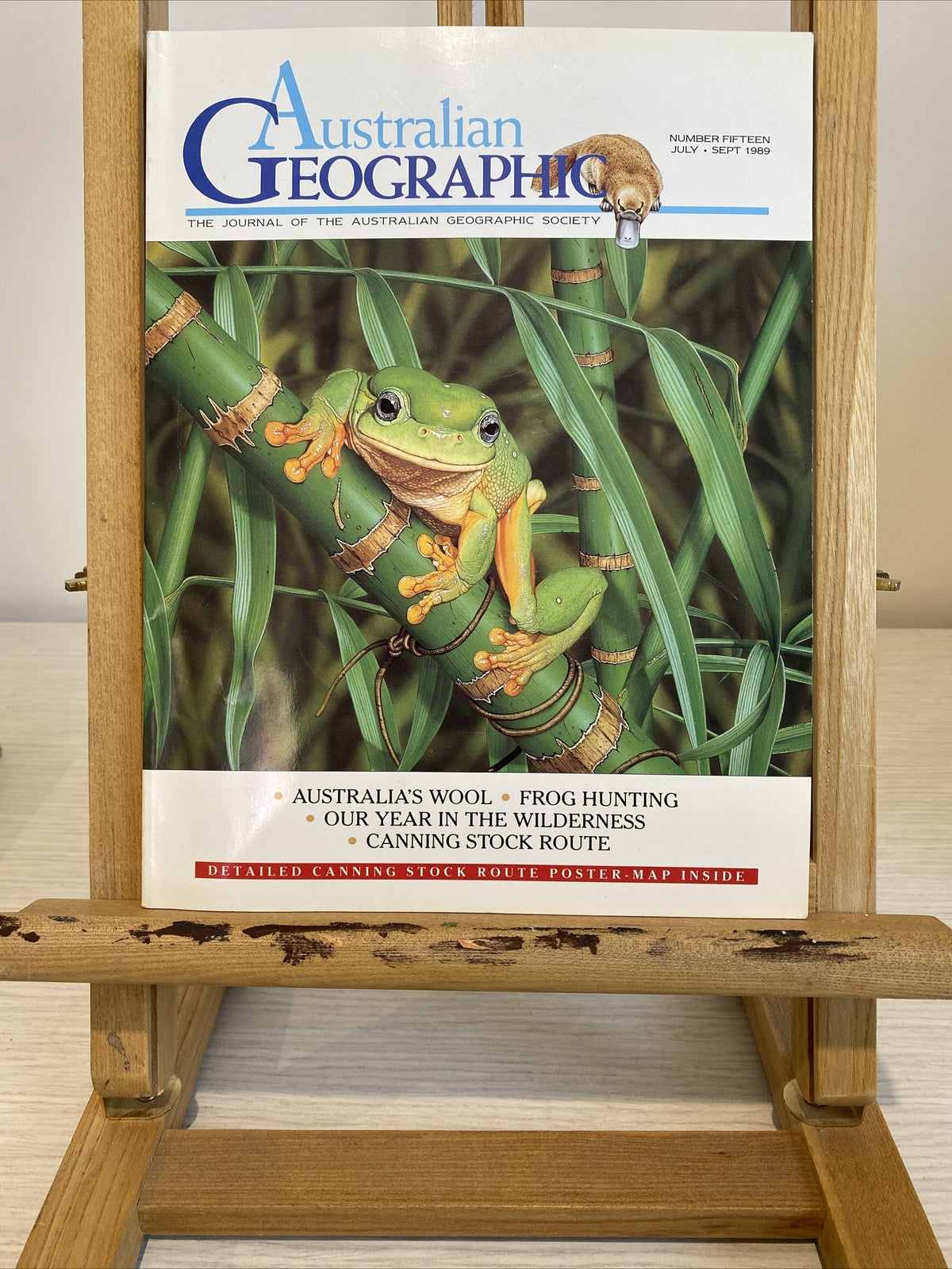 Australian Geographic July - September 1989 Magazine In Good Condition