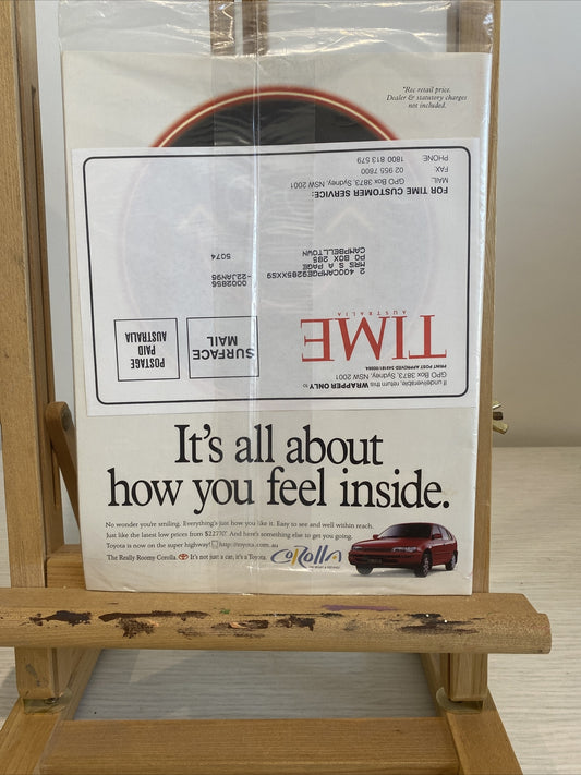 Time Australia Magazine October 23 , 1995 In Good Condition