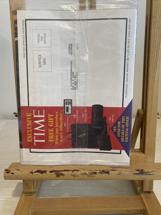 Time Australia Magazine September 4, 1995 In Good Condition