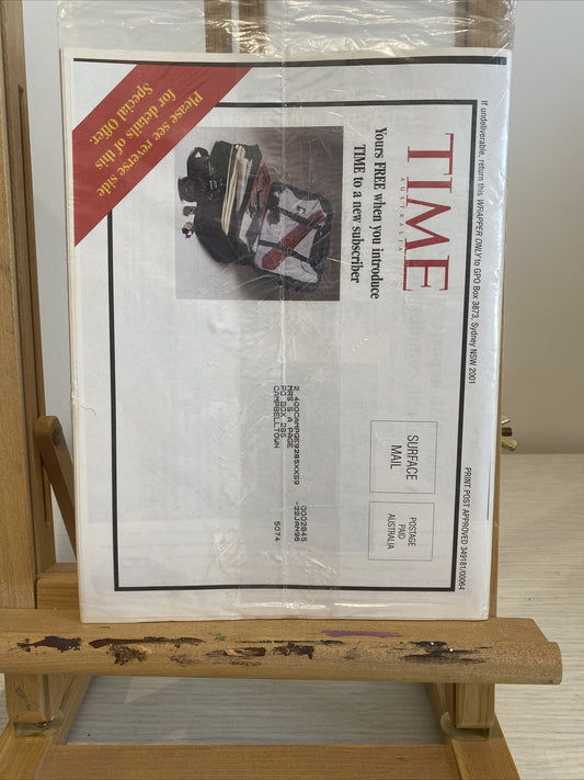 Time Australia Magazine October 2, 1995 In Good Condition