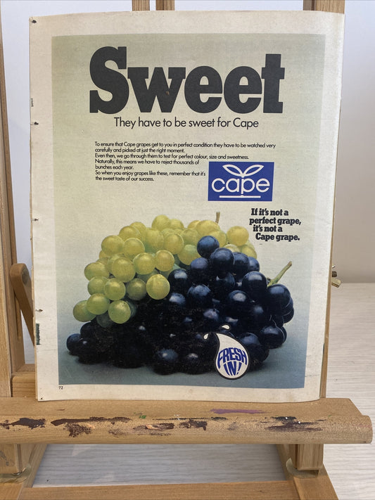 Women's Weekly 20th April 1974 In Good Condition Magazine