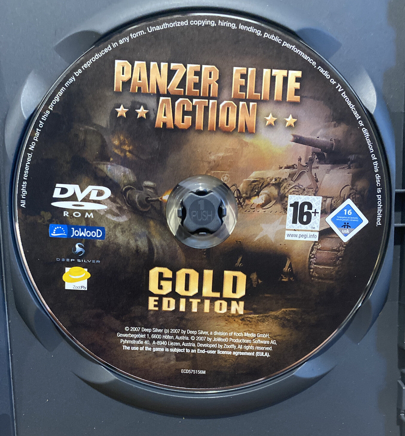 4228 Panzer Elite Action PC Game In Good Condition