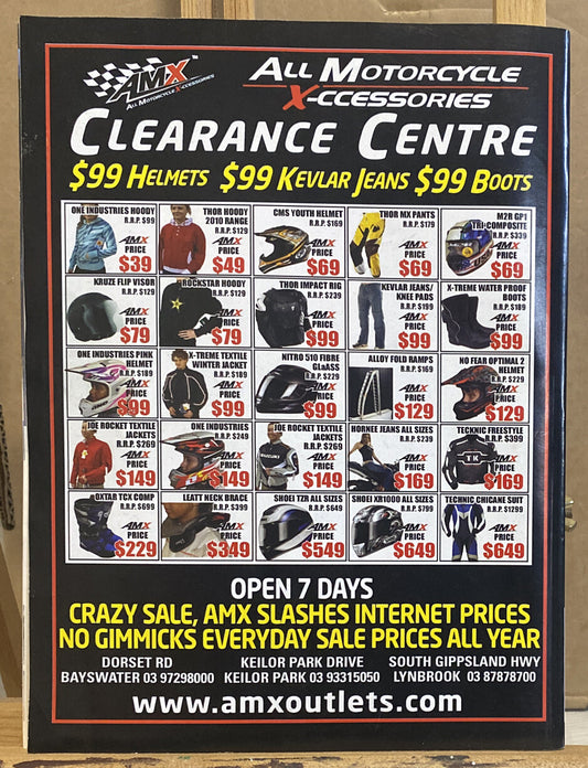 Just Bikes August 2010 #254 Magazine In Good Condition