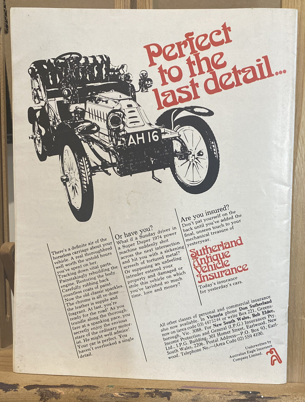 Restored Cars No 25 November / December 1977 Magazine In Good Condition