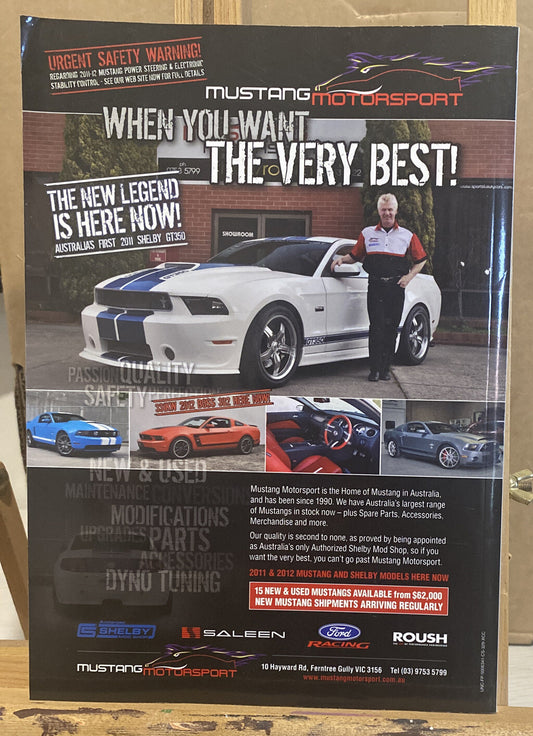 Unique Cars September / October 2011 No 329 Magazine In Good Condition