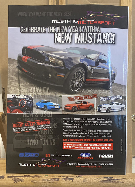 Unique Cars December / January 2012 No 332 Magazine In Good Condition