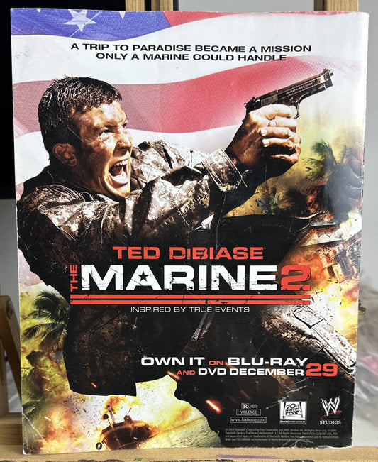 WWE December 2009 Magazine August In Good Condition