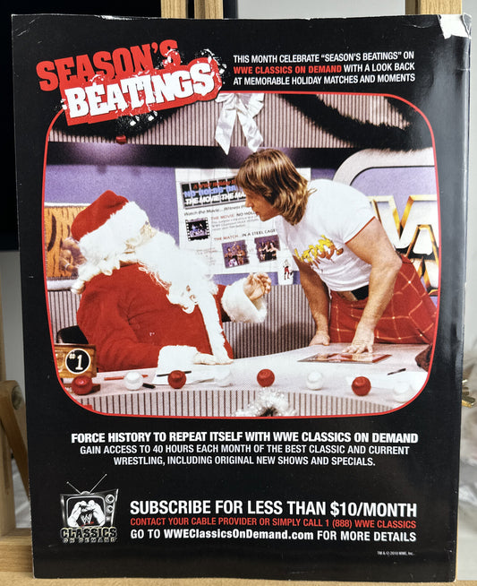 WWE Holiday 2010 Magazine In Good Condition