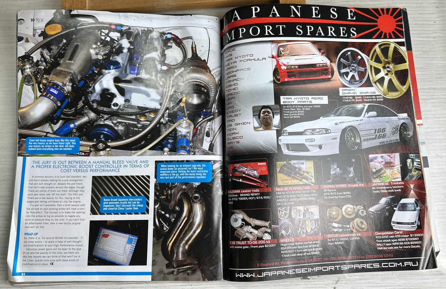 Performance Imports Magazine No 107 In Ok Condition
