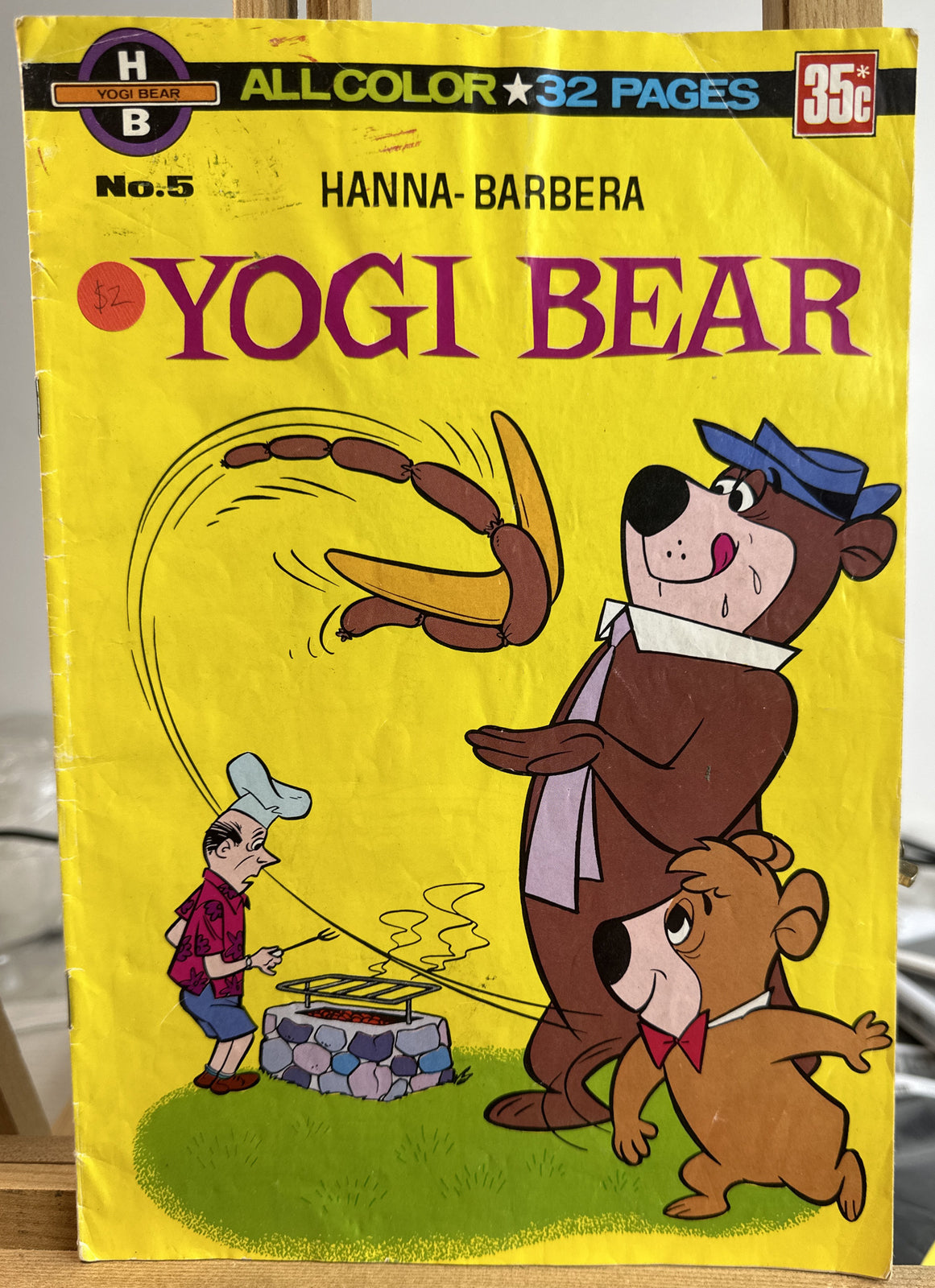 Yogi Bear Comic No.5 In Good Condition