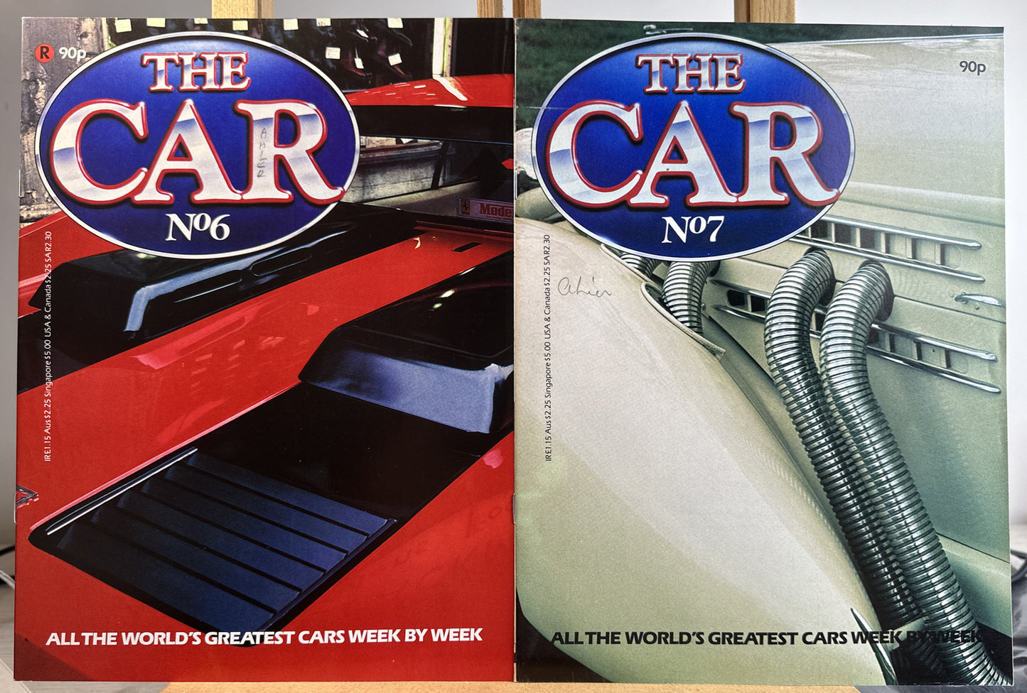 The Car Magazine Collection 1 to 7 In Good Condition