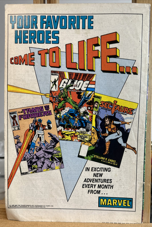 The Micronauts The New Voyages No.18 - MARVEL COMICS In Good Condition