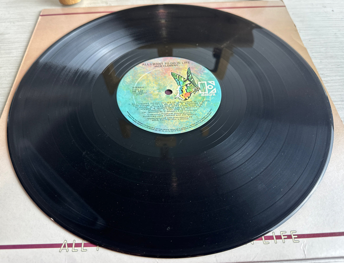 Jack Clement - All I Want To Do In Life Vinyl LP Record In VGC 4482
