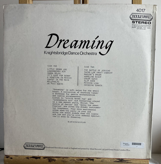 Dreaming 16 Knightsbridge Dance Orchestra Vinyl LP Record In VGC 4524