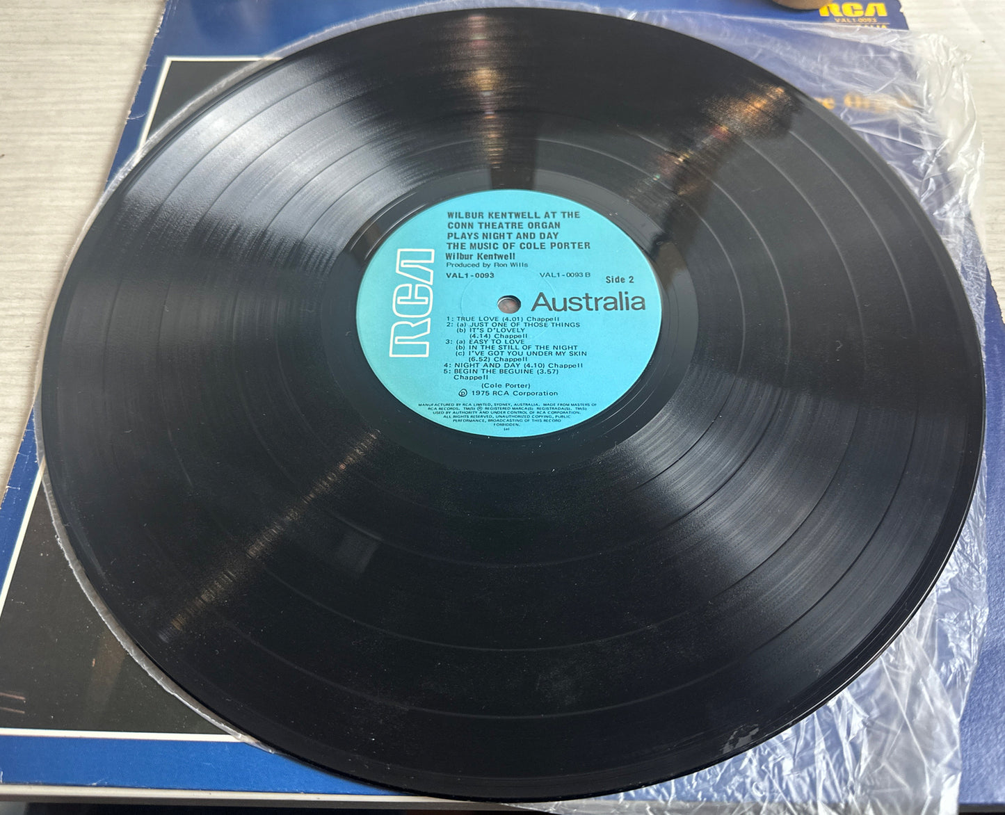 Wilbur Kentwell - Plays Night and Day - Vinyl Record - In VGC 4526