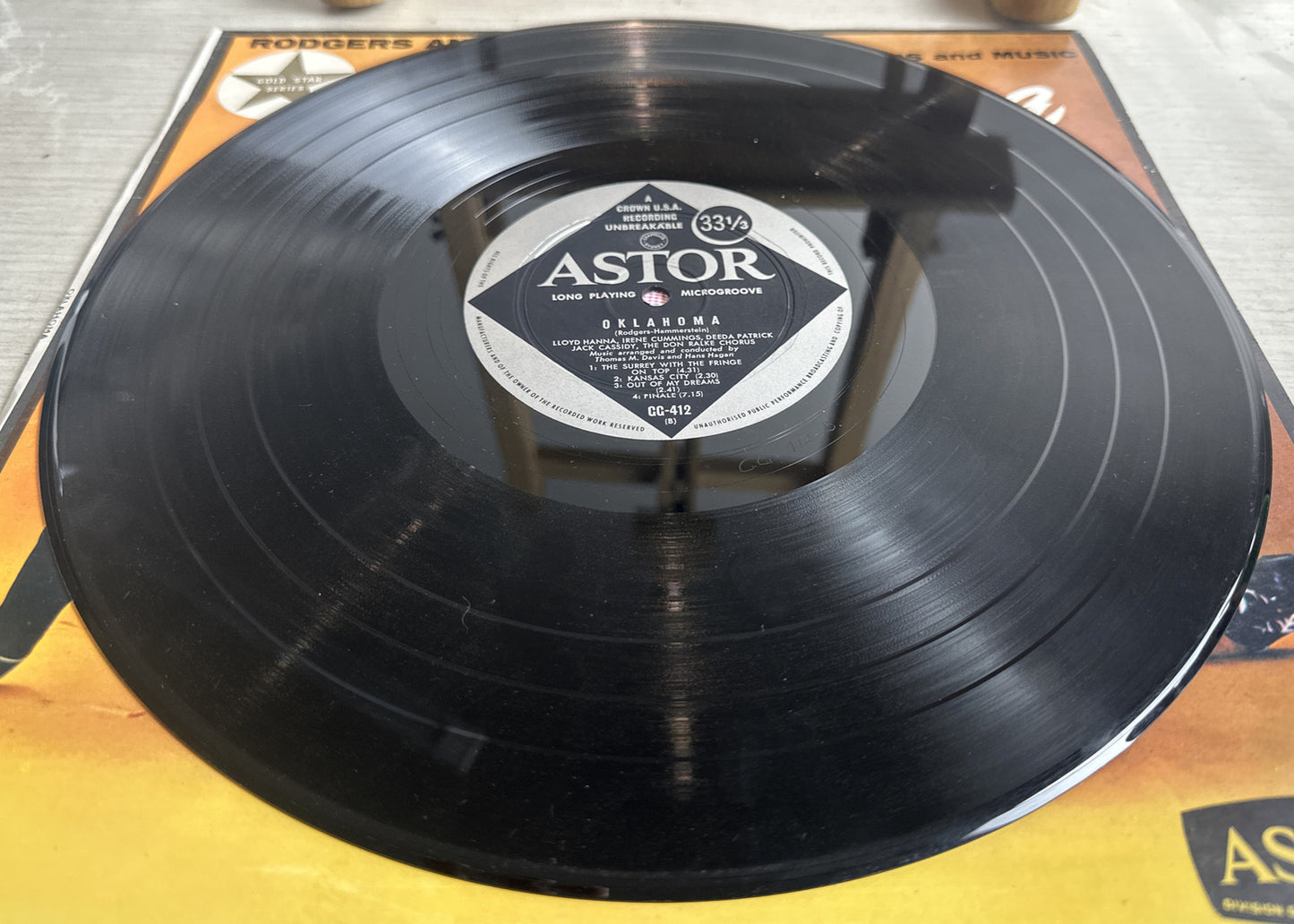 Rodgers & Hammerstein's - Oklahoma - Vinyl Record - In VGC 4530
