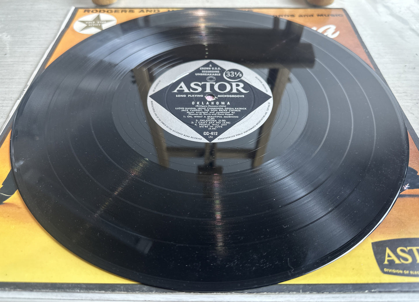 Rodgers & Hammerstein's - Oklahoma - Vinyl Record - In VGC 4530