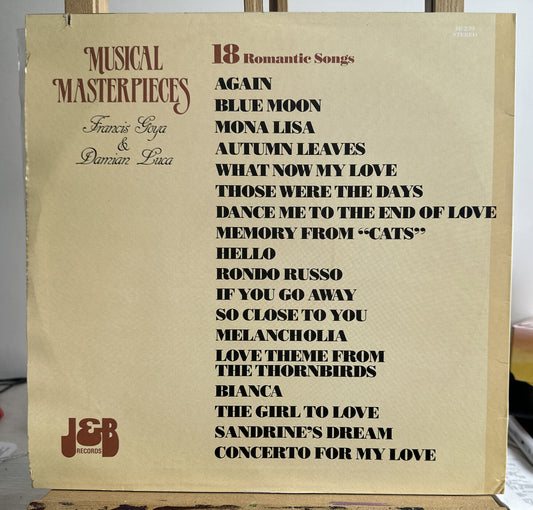 Francis Goya & Damian Luca - Musical Masterpieces - Vinyl Record - In VGC 4527