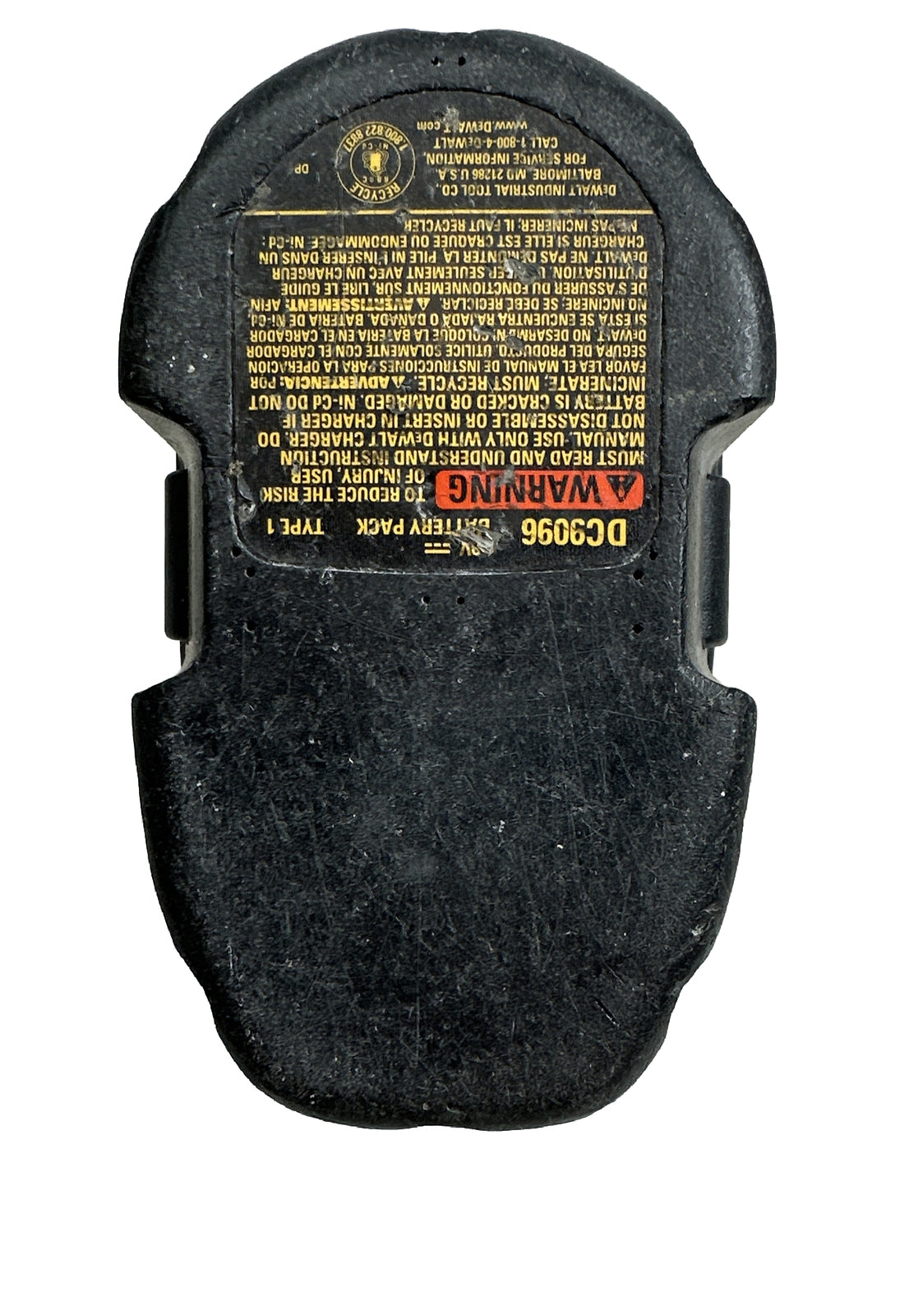 Dewalt 18V Nickel-Cadmium (NiCd) Battery DC9096 PARTS ONLY 4935